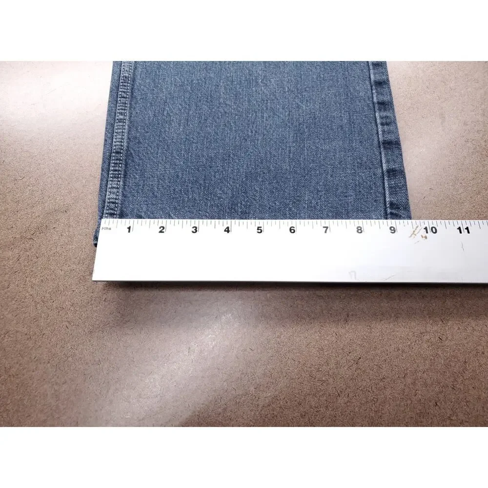 Levi's 569 Loose Straight Jeans Wide Leg 100% Cotton Men 36x30 Md Blue Vintage